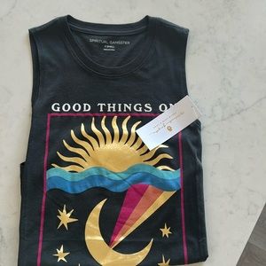 Spiritual Gangster muscle tee XS with tags